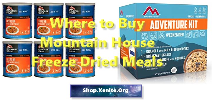 Where to Buy Mountain House Meals